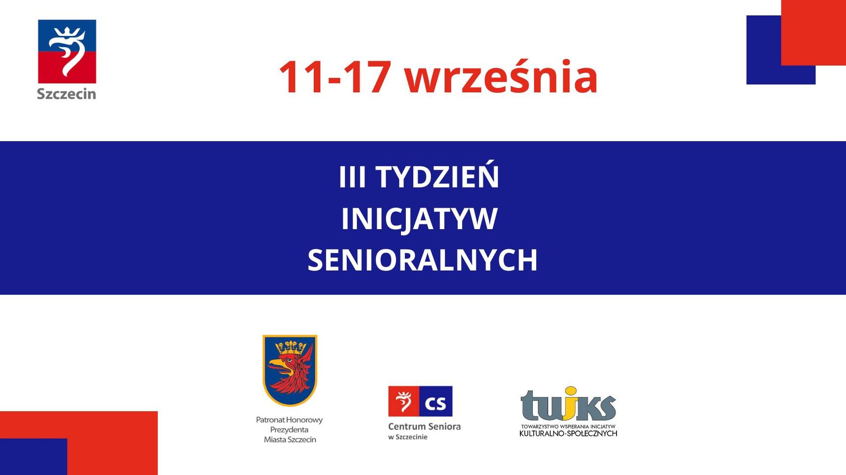 III Tydzień Inicjatyw Senioralnych w Szczecinie