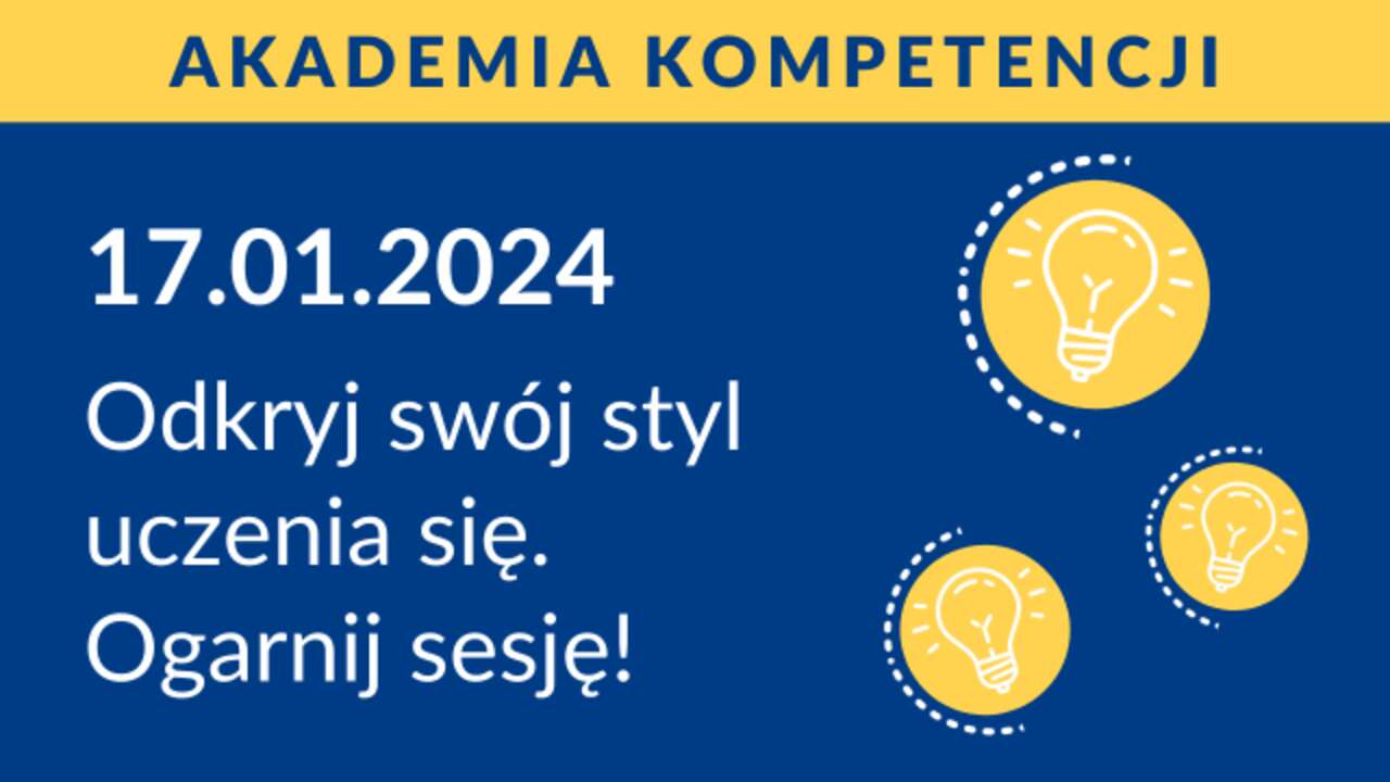 Ulotka: Akademia kompetencji