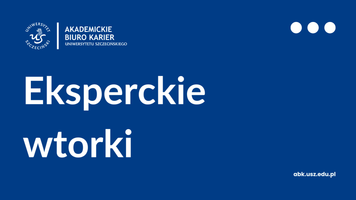 Ulotka: Akademickie Biuro Karier. Eksperckie wtorki